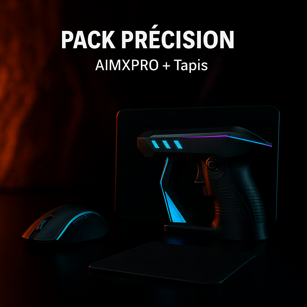 Pack Précision – AimX - AimXpro+ Tapis AimGlass