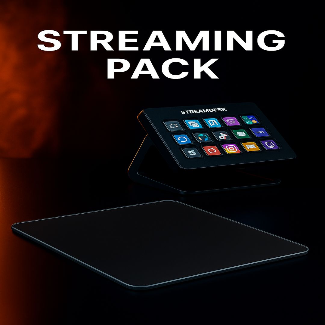 Pack Streaming – StreamX15 + Tapis AimGlass