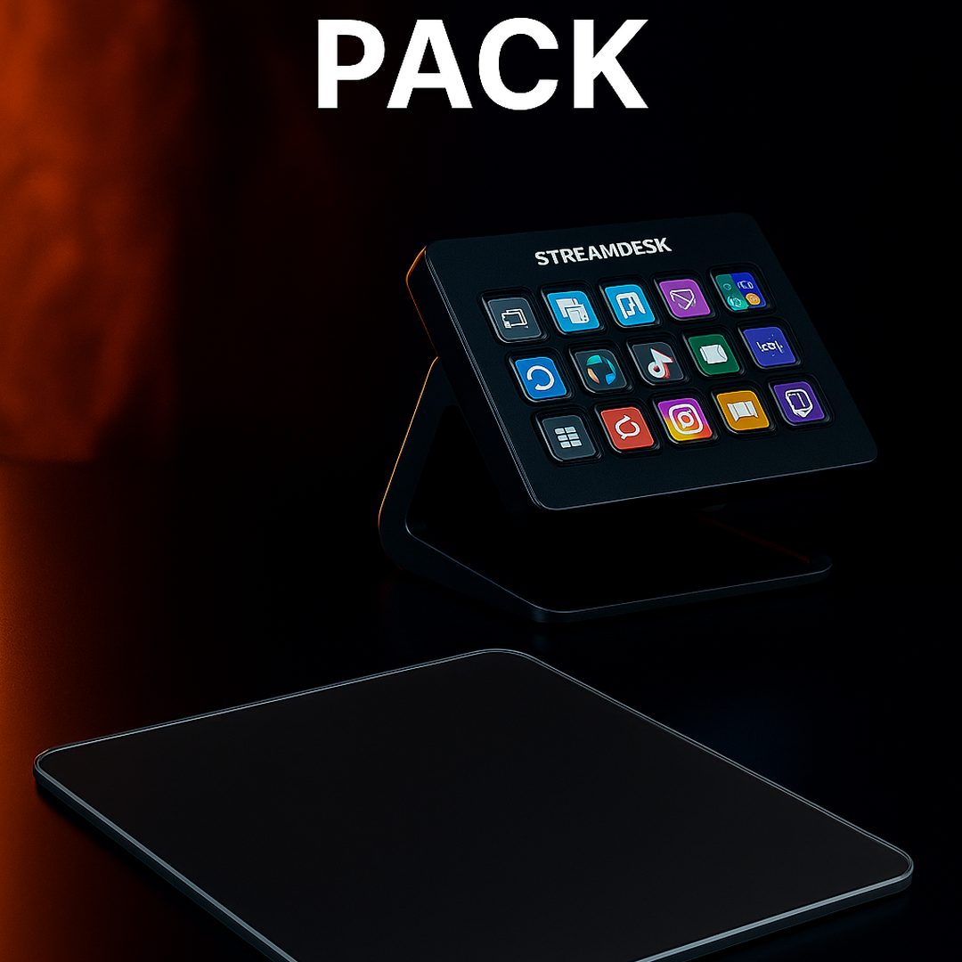 Pack Streaming – StreamX15 + Tapis AimGlass